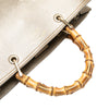 Gucci Medium Calfskin Bamboo Shopper Satchel Secondhand