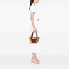 LOEWE Small Raffia Anagram Basket Tote Secondhand
