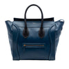 Celine Large Bicolor Leather Phantom Luggage Tote Secondhand
