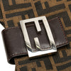 Fendi Zucca Canvas Shoulder Bag Secondhand