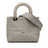 Dior Medium Embroidered Canvas Cannage Lady D Lite Secondhand