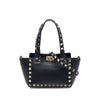 Valentino Micro Leather Rockstud Trapeze Satchel Secondhand