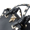 Valentino Micro Leather Rockstud Trapeze Satchel Secondhand