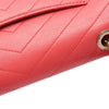 Chanel Chevron Calfskin Top Handle Bag Secondhand