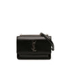 Saint Laurent Mini Leather Monogram Sunset Wallet on Chain Secondhand