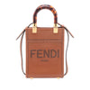 Fendi Mini Leather Sunshine Shopper Tote Secondhand
