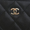 Chanel Mini CC Quilted Caviar Dome Clutch with Chain Secondhand