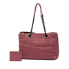 Bottega Veneta Medium Nappa Intrecciato Double Chain Tote Secondhand