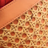 Bvlgari Rattan and Calfskin Serpenti Forever Bucket Bag Secondhand