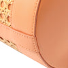 Bvlgari Rattan and Calfskin Serpenti Forever Bucket Bag Secondhand