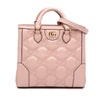 Gucci Mini GG Matelasse Leather Top Handle Bag Secondhand