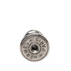 Hermès Buffalo Horn Lacquered and Palladium Plated Fidelio Village Drop Bullet Back Earrings Secondhand