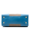Prada Saffiano Trimmed Canvas Canapa Logo Double Zip Satchel Secondhand