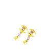 Chanel CC Resin Bead Drop Clip On Earrings Secondhand