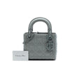 Dior Mini Ultra Matte Calfskin Diamond Cannage Lady Dior Secondhand