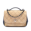 Chanel Medium CC Quilted Suede Business Affinity Flap Secondhand