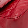 Chanel CC Chevron Calfskin Top Handle Flap Secondhand