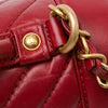 Chanel CC Chevron Calfskin Top Handle Flap Secondhand