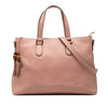 Gucci Leather Bamboo Tassel Satchel Secondhand