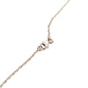 Hermès Palladium Plated and Swift O Kelly Pendant Necklace Secondhand