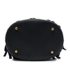 Burberry House Check Canvas and Suede Fringe Bucket Bag Secondhand