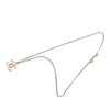 Chanel CC Gold Plated Enamel and Strass Pendant Necklace Secondhand