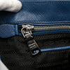 Prada Saffiano Righe Sound Lock Satchel Secondhand