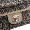 Chanel Camellia Printed Canvas Double Side Flap Secondhand