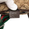 Secondhand Gucci GG Canvas Web Double Pocket Belt Bag