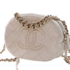 Chanel CC Quilted Studded Lambskin Round Camera Bag Secondhand