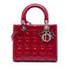 Dior Medium Patent Cannage Lady Dior Secondhand