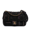 Secondhand Chanel Medium Quilted Denim Mood Flap