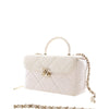 Chanel Small CC Quilted Calfskin Top Handle Vanity Case Secondhand