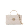 Chanel Small CC Quilted Calfskin Top Handle Vanity Case Secondhand