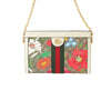 Gucci Small GG Supreme Flora Web Ophidia Chain Crossbody Secondhand