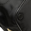 Prada Tessuto Canapa Logo Bow Satchel Secondhand
