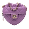 Chanel Mini Lambskin CC in Love Heart Crossbody Secondhand