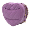 Chanel Mini Lambskin CC in Love Heart Crossbody Secondhand