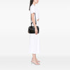 Prada Small Saffiano and City Calf Esplanade Satchel Secondhand