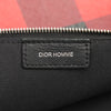 Dior Homme Plaid Printed Diorissimo Coated Canvas Zip Clutch Secondhand