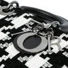 Secondhand Dior Medium Canvas Macro Houndstooth Lady D Joy