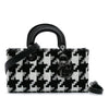 Secondhand Dior Medium Canvas Macro Houndstooth Lady D Joy