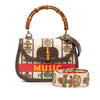 Gucci 100th Anniversary Medium Canvas 1947 Bamboo Top Handle Bag Secondhand