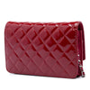 Chanel CC Quilted Patent Brilliant Wallet On Chain Secondhand