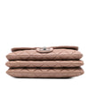 Chanel Quilted Lambskin 3 Accordion Flap Secondhand