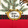 Hermès L Hiver en Poste Silk Scarf 90 Secondhand