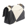 Chanel Medium Classic Lambskin Geometric Patchwork Double Flap Secondhand