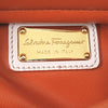 Ferragamo Small Tricolor Leather Gancini Sofia Satchel Secondhand