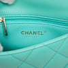 Chanel Mini Quilted Shiny Lambskin Coco Trip Flap Secondhand