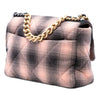 Chanel Large Cotton Check 19 Flap Secondhand